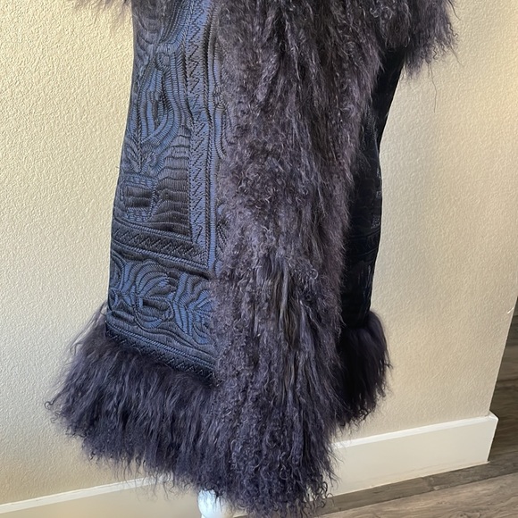 MICHAEL MICHAEL KORS MONGOLIAN LAMB FUR VEST Price firm - Picture 7 of 15
